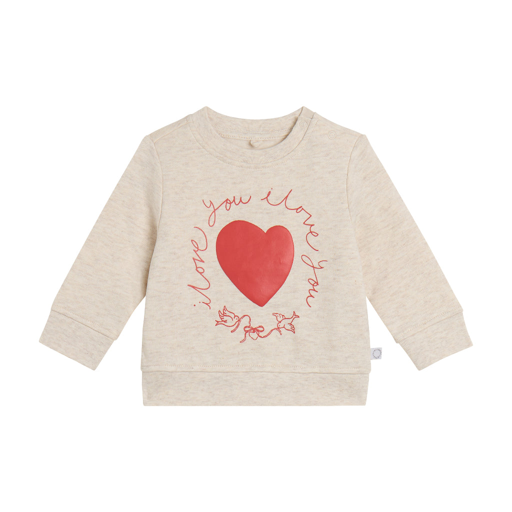 Stella McCartney Kids Love Fleece Sweatshirt