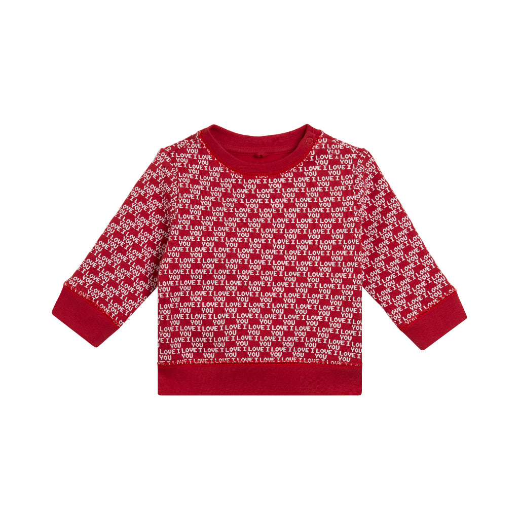 Stella McCartney Kids I Love You Print Sweatshirt
