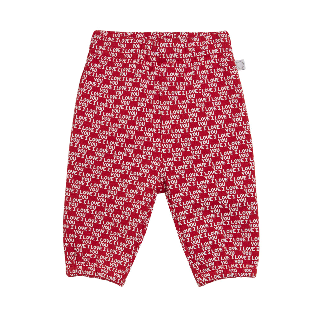 Stella McCartney Kids I Love You Print Joggers