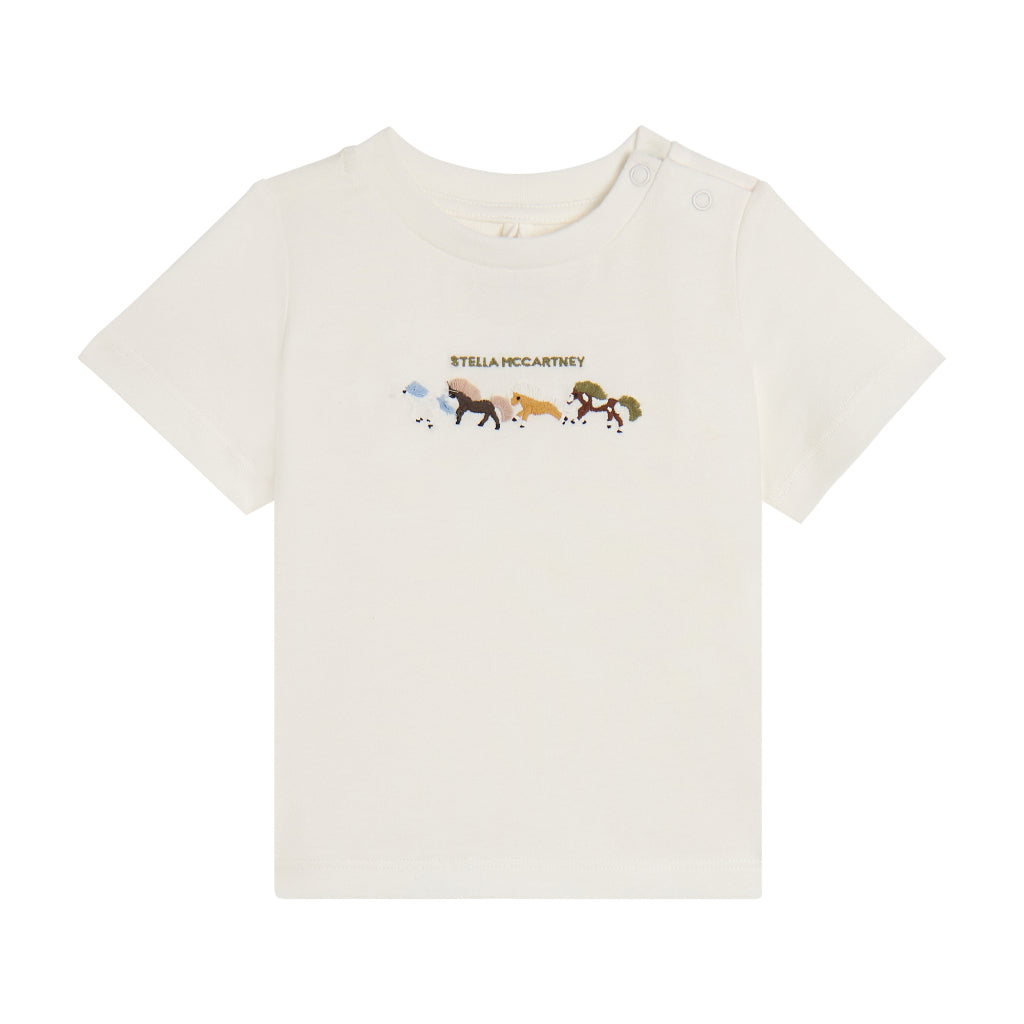 Stella McCartney Kids Horse Print T-shirt