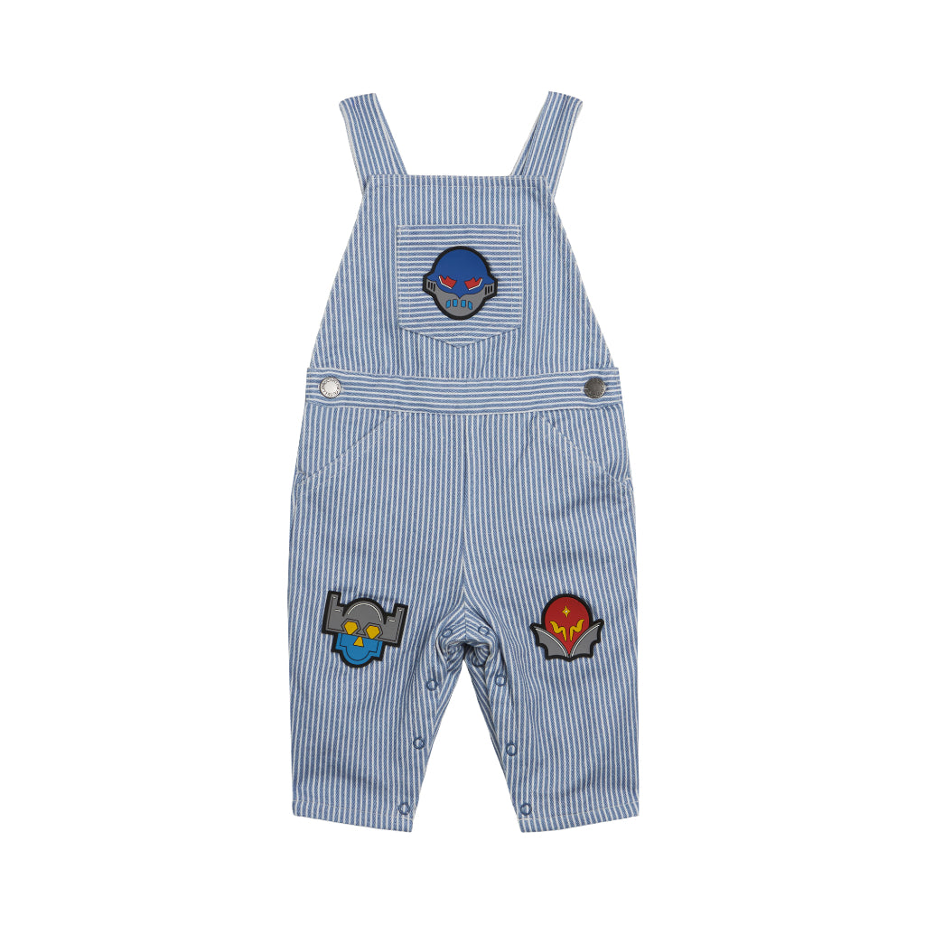 Stella McCartney Kids Cotton Gabardine Dungaree