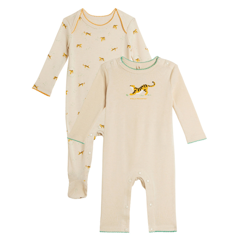 Stella McCartney Kids Tiger Print Romper Set
