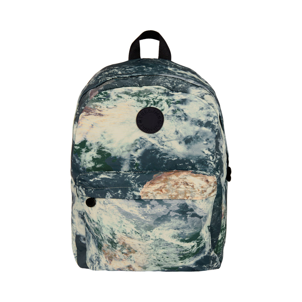 Stella McCartney Kids Camouflage Print Backpack