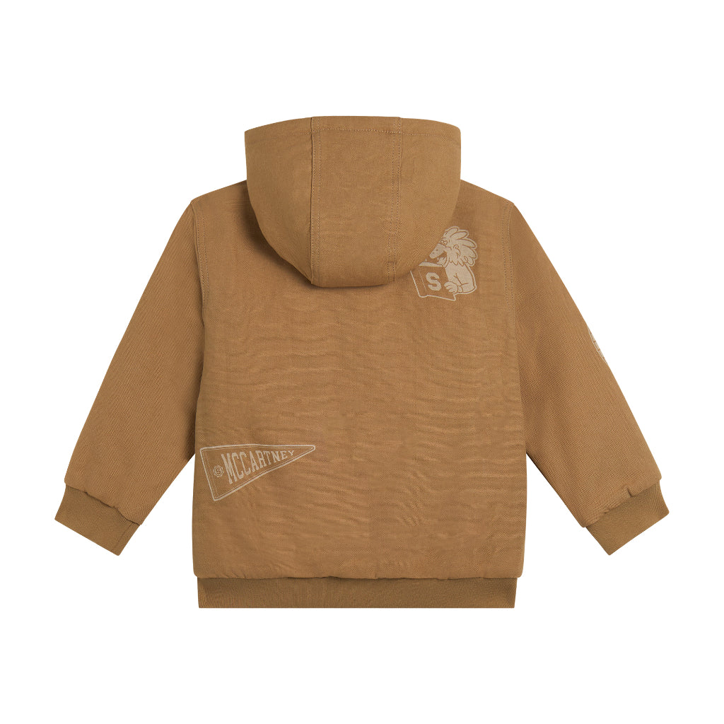 Stella McCartney Kids Cotton Canvas Jacket
