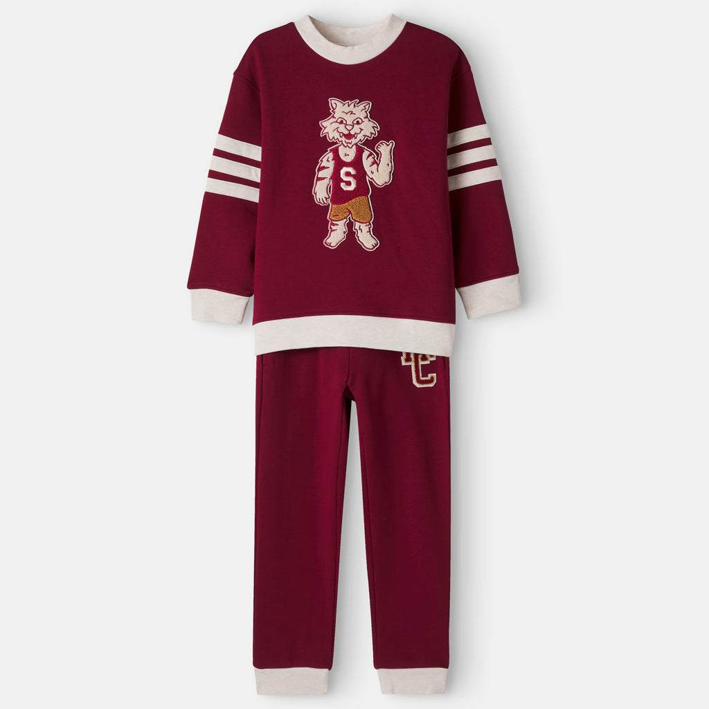 Stella McCartney Kids Tiger Fleece Tracksuit Set