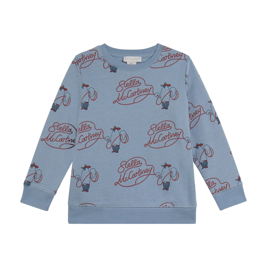 Stella McCartney Kids Lasso Print Sweatshirt