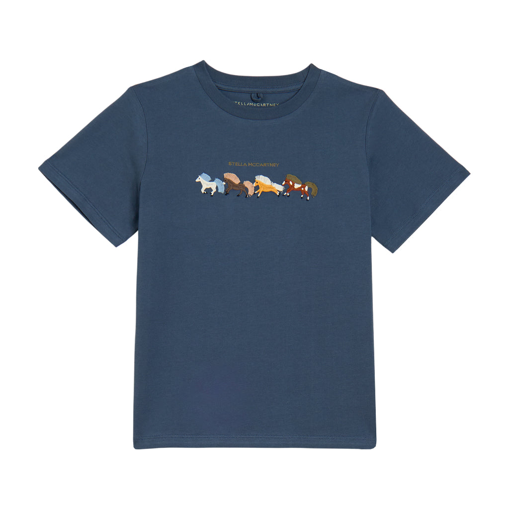 Stella McCartney Kids Horse Print T-shirt