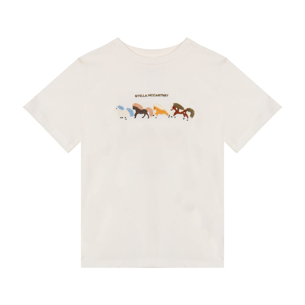 Stella McCartney Kids Horse Print T-shirt