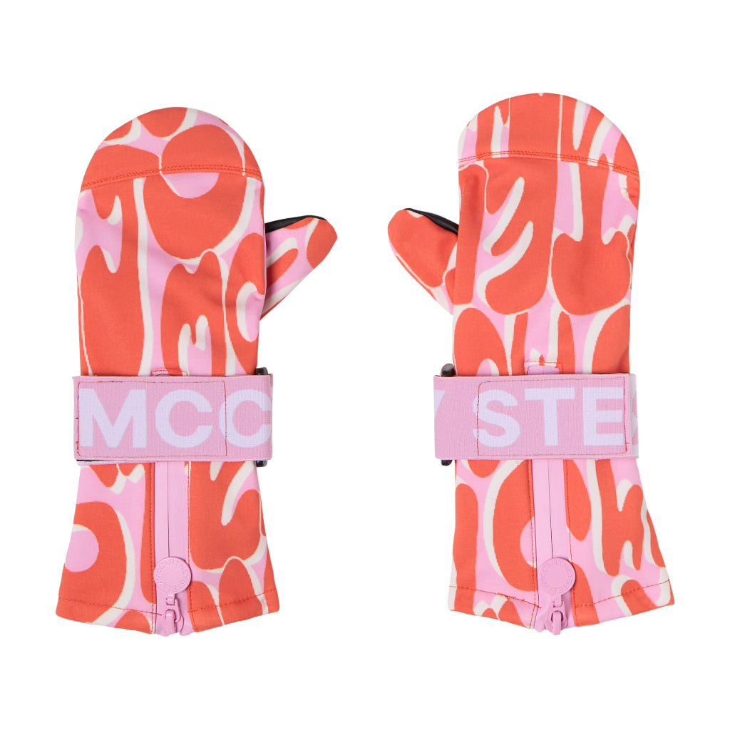 Stella McCartney Kids Stella Print Snow Gloves