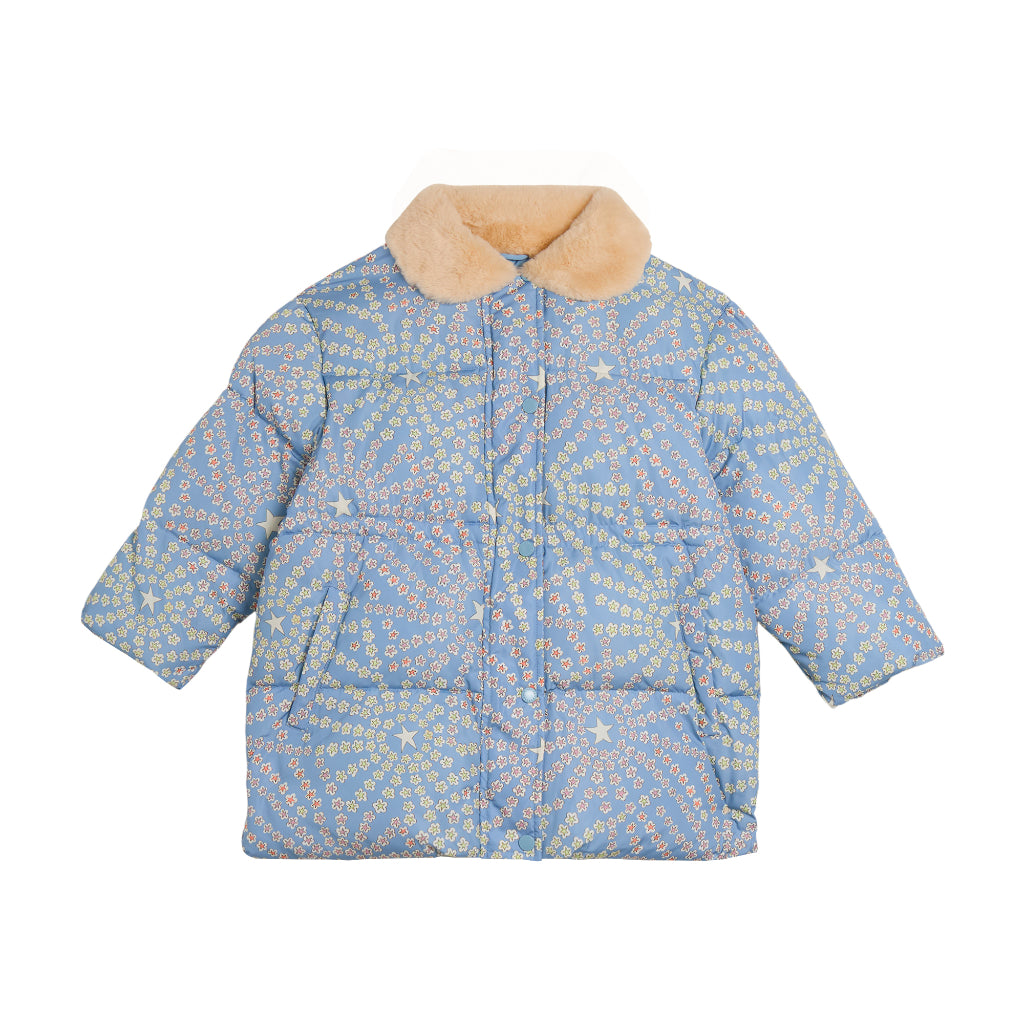Stella McCartney Kids Star Print Puffer Jacket