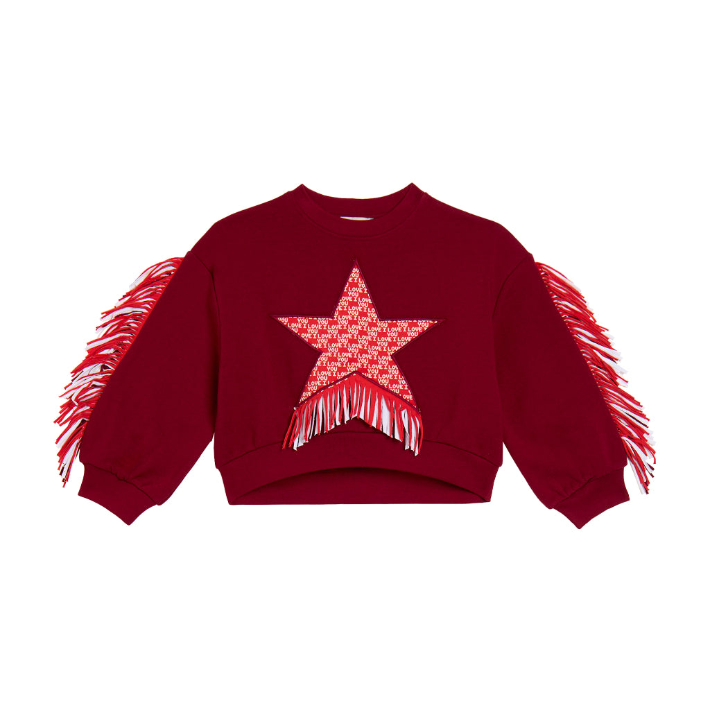 Stella McCartney Kids Star Fleece Sweatshirt