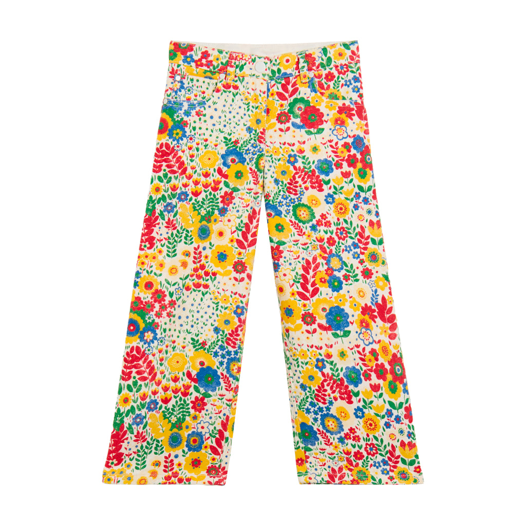 Stella McCartney Kids Flowers Print Trousers
