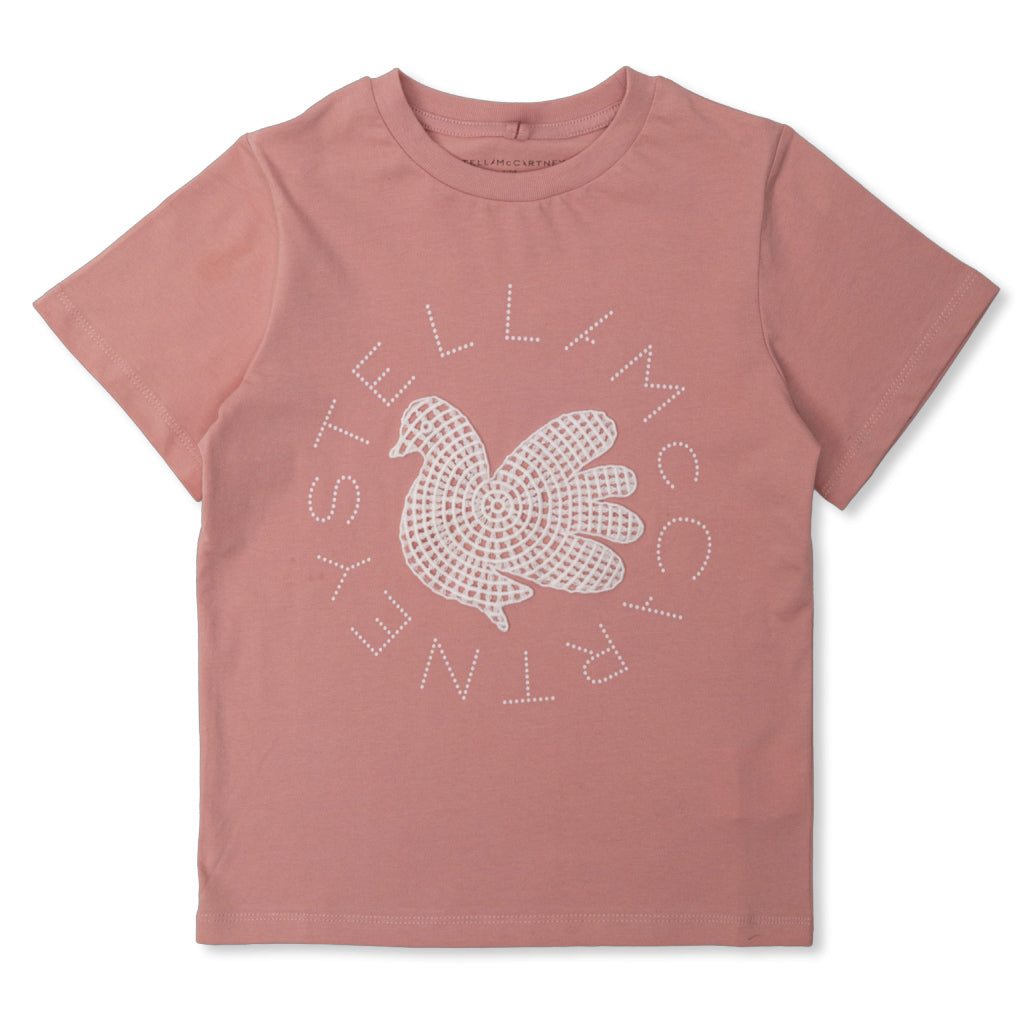 Stella McCartney Kids Love Bird Print T-shirt