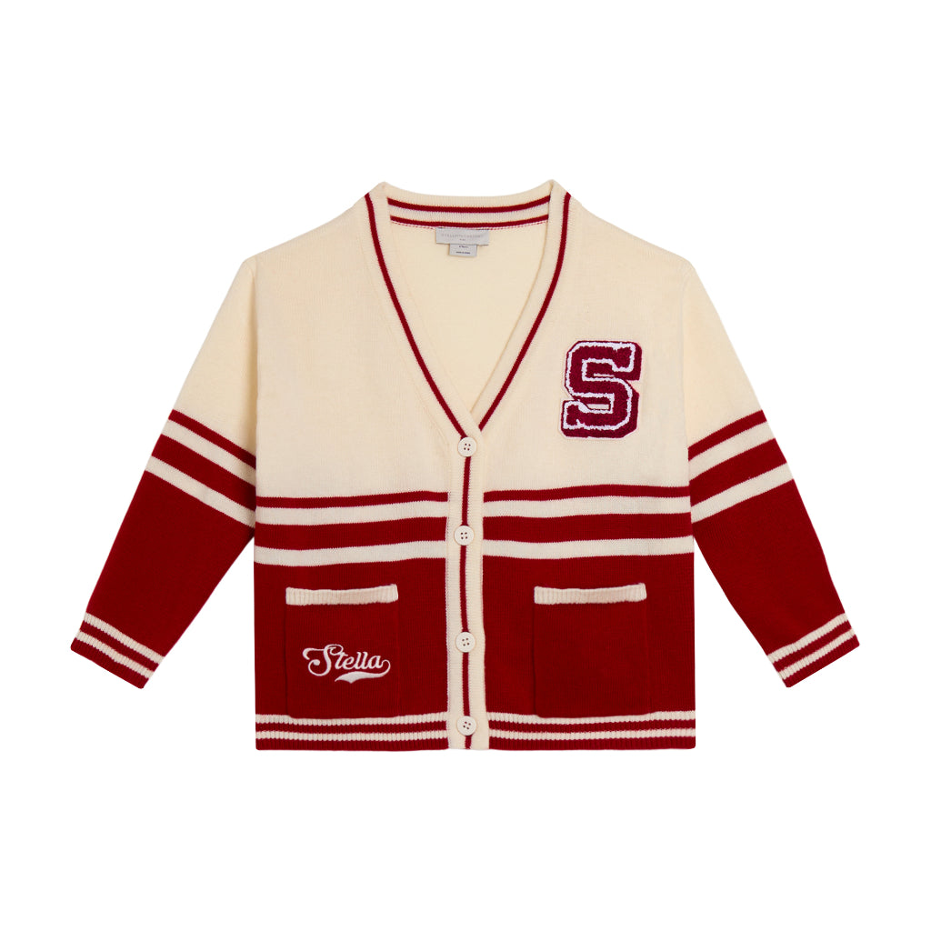 Stella McCartney Kids Wool Mix Knit Cardigan