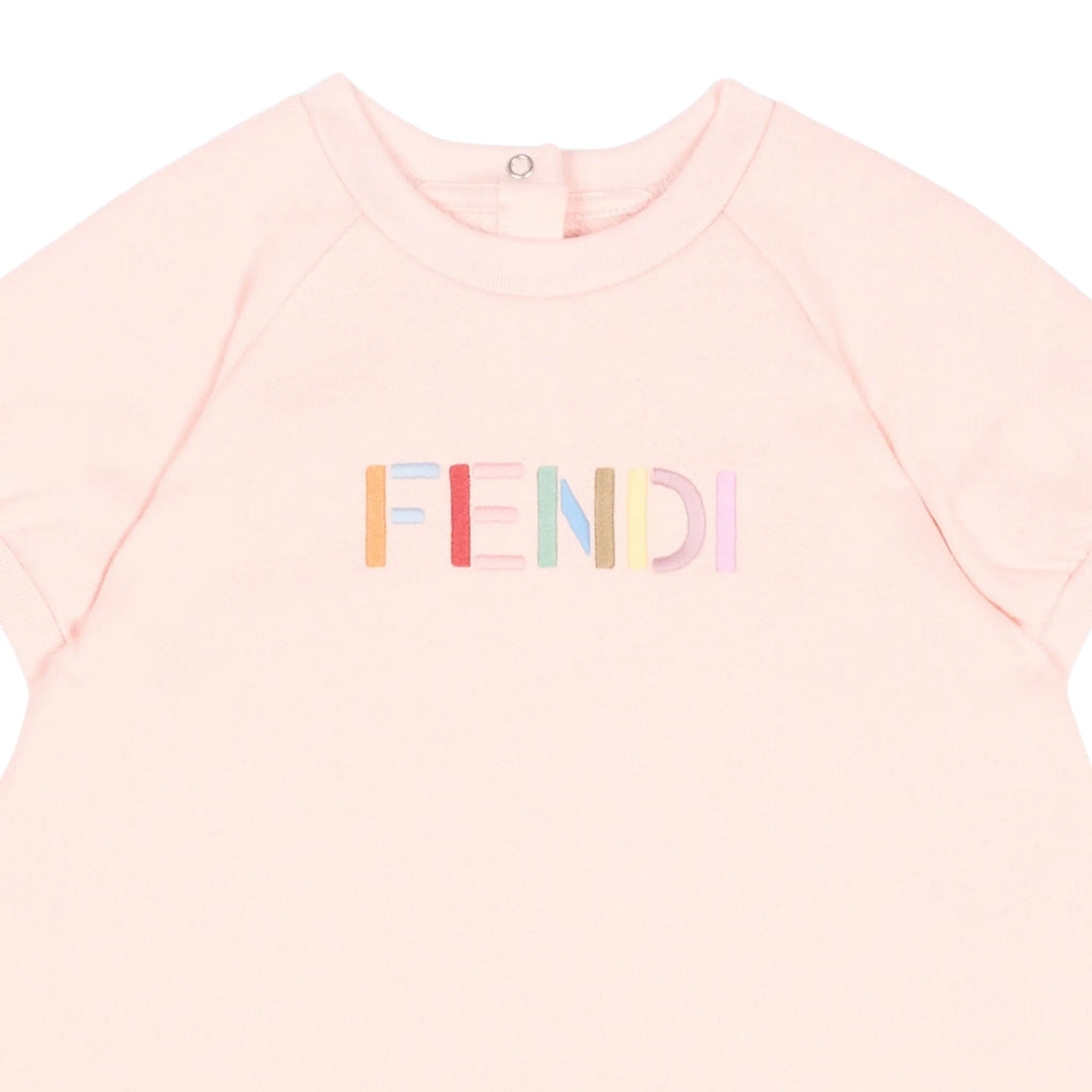 Fendi Kids Logo Dress