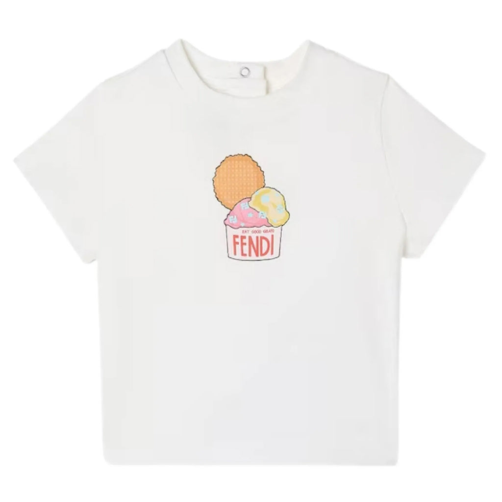Fendi Kids Logo T-shirt