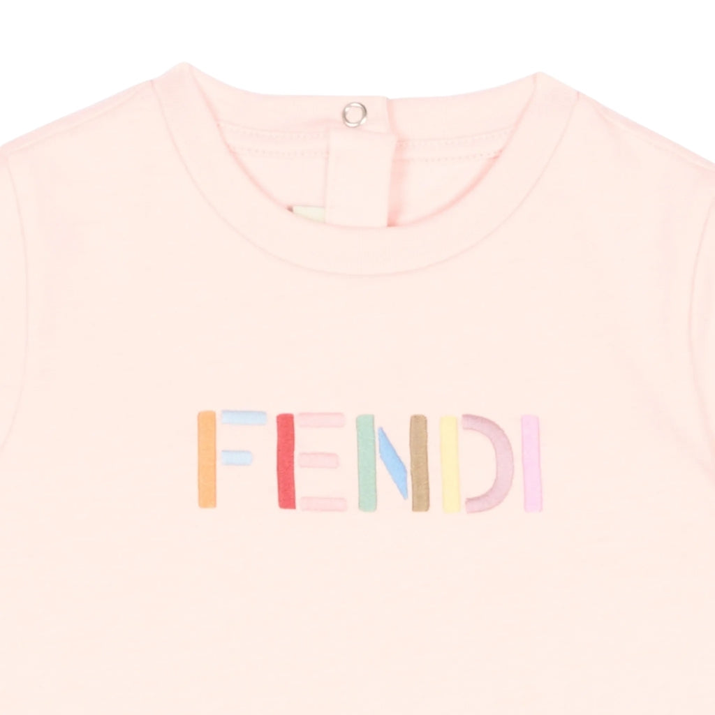 Fendi Kids Logo T-shirt
