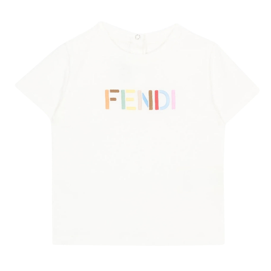 Fendi Kids Logo T-shirt