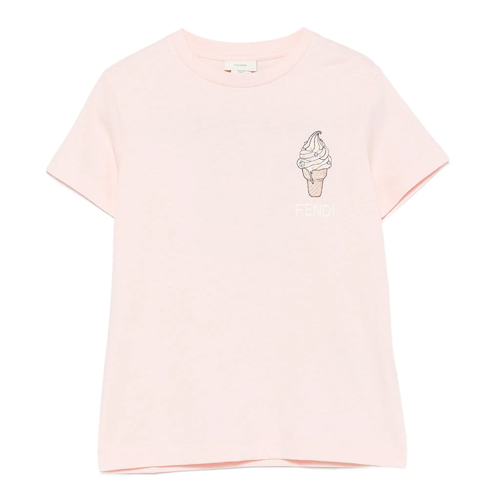Fendi Kids Logo T-shirt