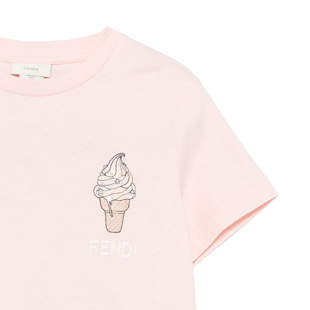 Fendi Kids Logo T-shirt