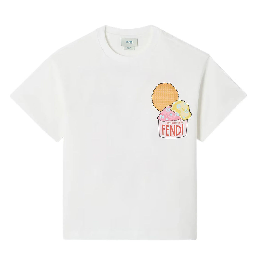 Fendi Kids Logo T-shirt