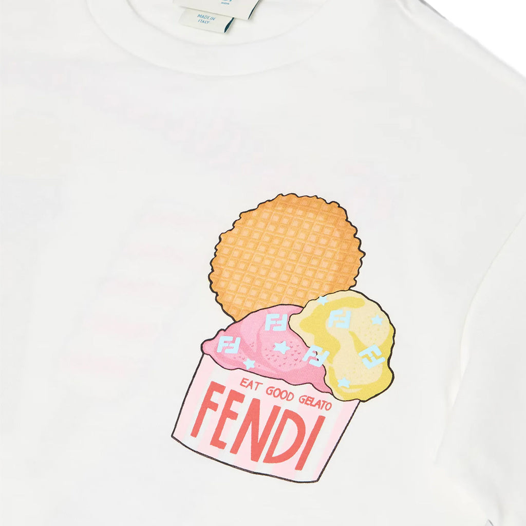 Fendi Kids Logo T-shirt