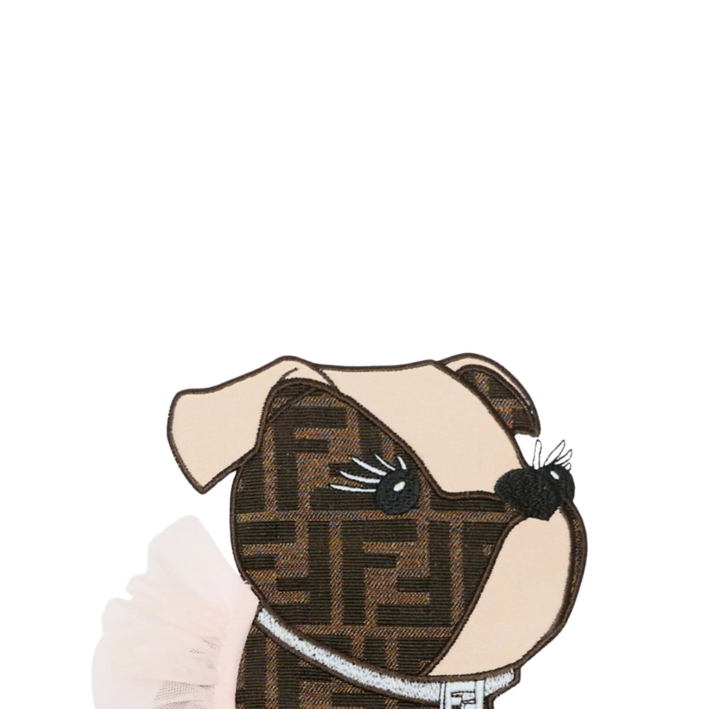 Fendi Kids FF Dog T-shirt