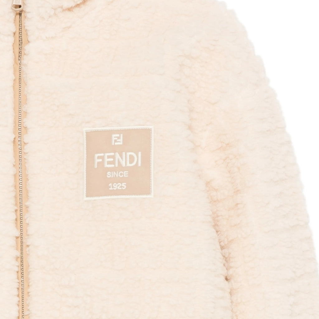 Fendi Kids FF Teddy Jacket