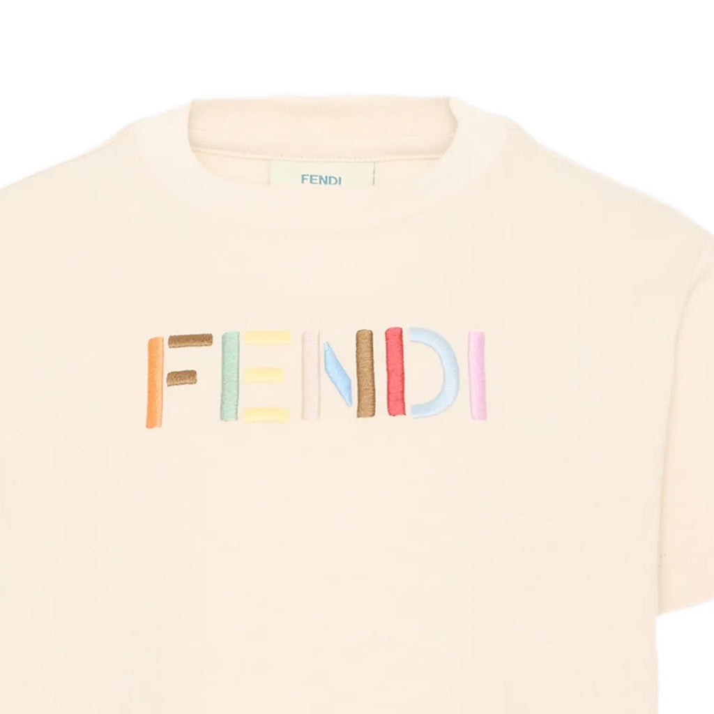 Fendi Kids Logo T-shirt