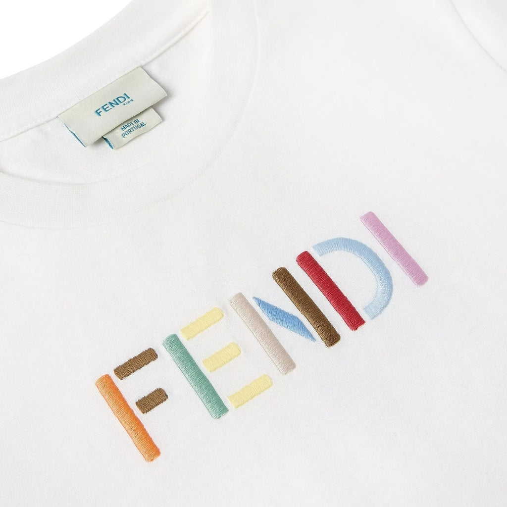 Fendi Kids Logo T-shirt