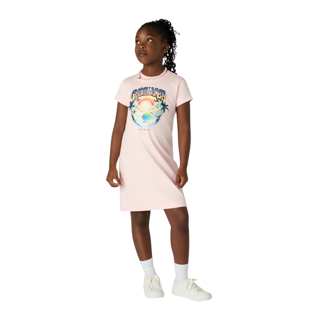 Casablanca Kids Girls Printed T-shirt Dress