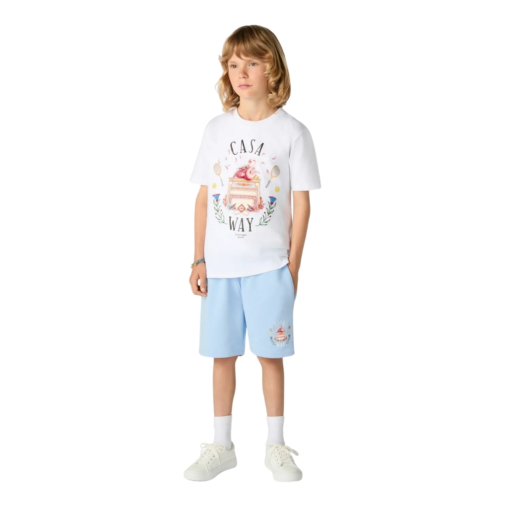Casablanca Kids Kids Printed Sweatshorts