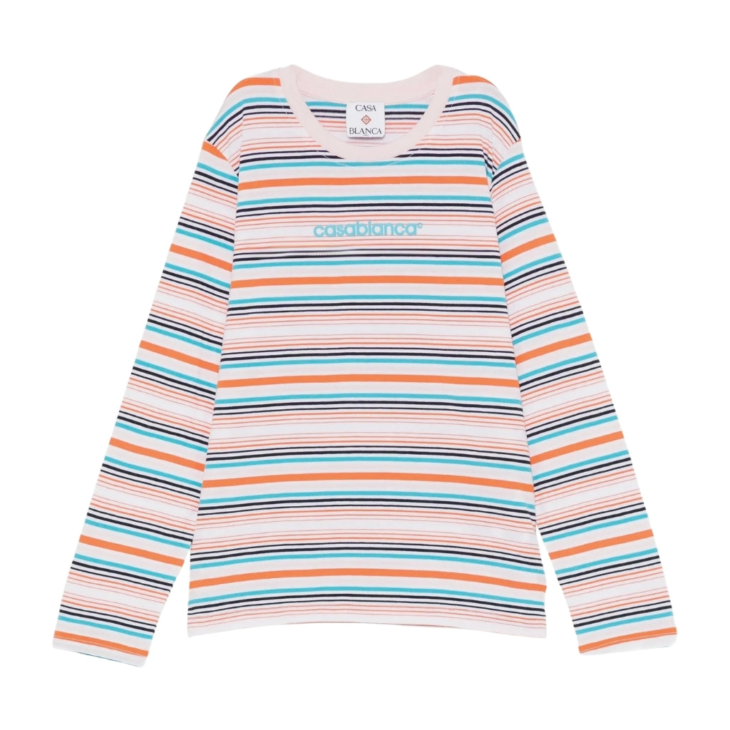 Casablanca Kids Kids Stripe Long Sleeve Tee