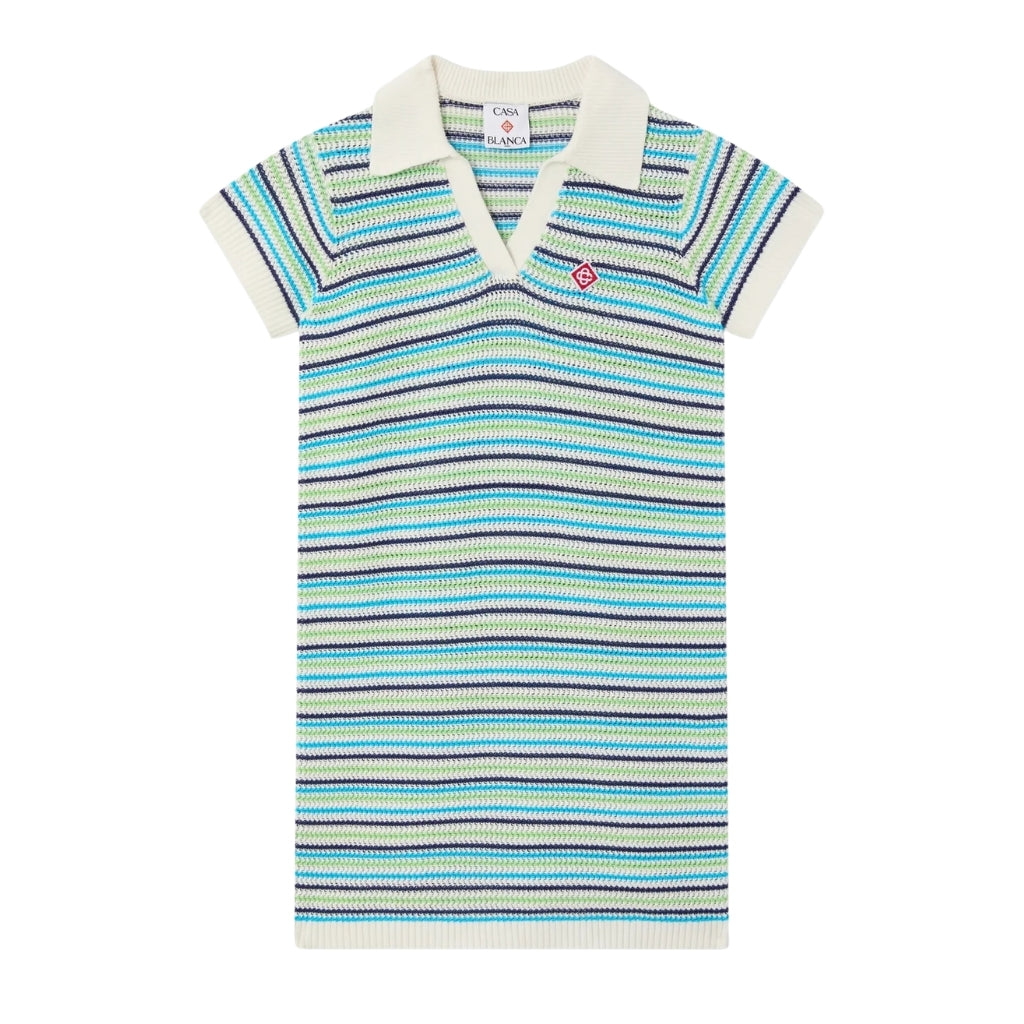 Casablanca Kids Girls Stripe Dress