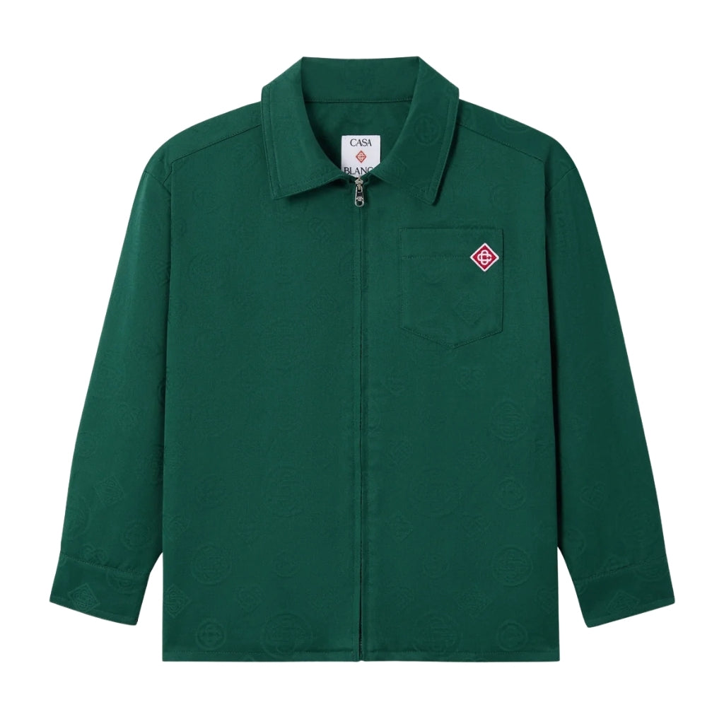 Casablanca Kids Boys Monogram Overshirt