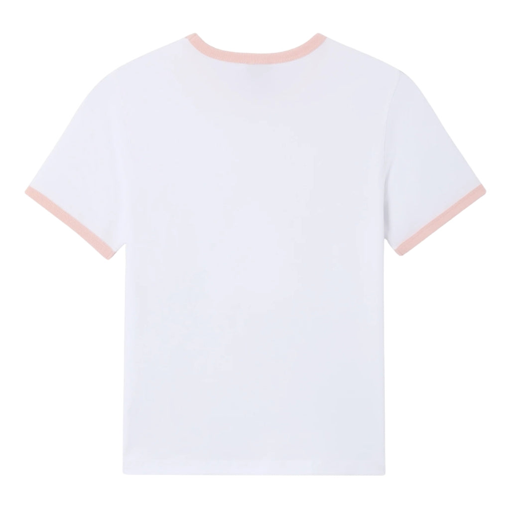 Casablanca Kids Longline Ringer Tee