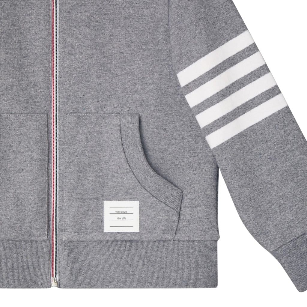 Thom Browne Kids Four Bar Sweat Bomber Jacket