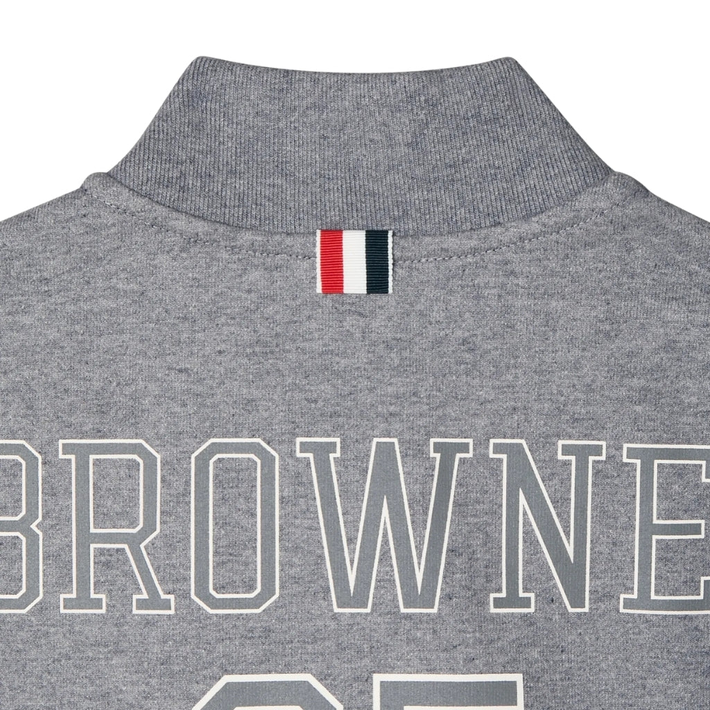 Thom Browne Kids Four Bar Sweat Bomber Jacket