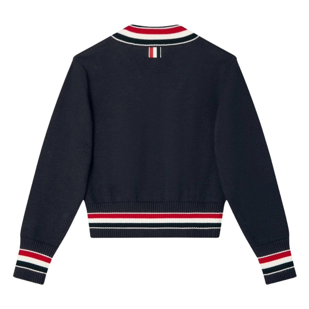 Thom Browne Kids Sailboat Sweater
