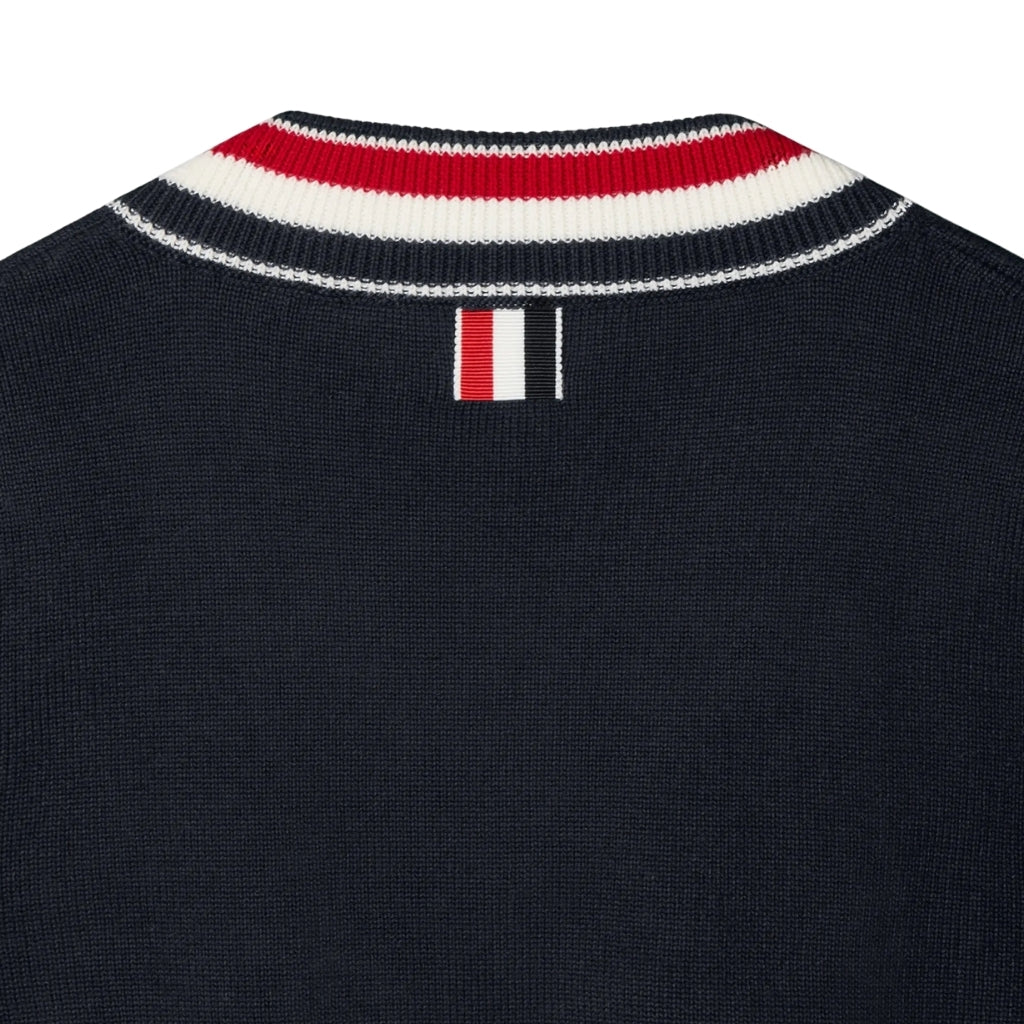 Thom Browne Kids Sailboat Sweater