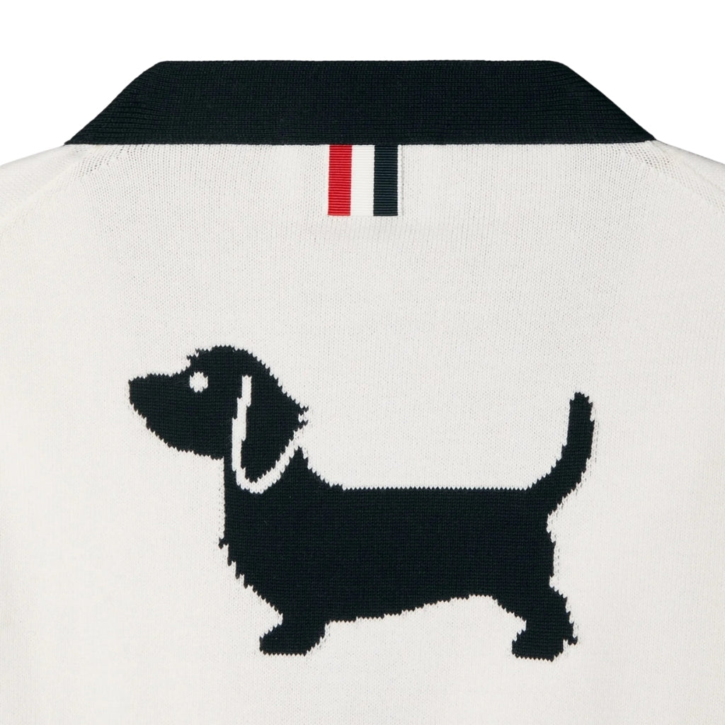 Thom Browne Kids Four Bar Classic Cardigan