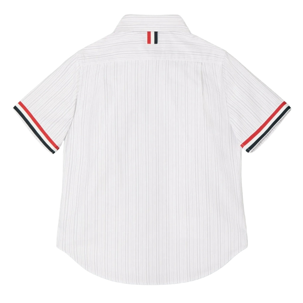Thom Browne Kids Four Bar Classic Shirt