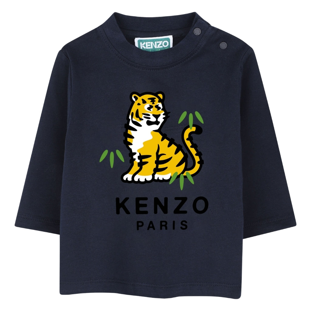 Kenzo Kids Long Sleeves T-shirt