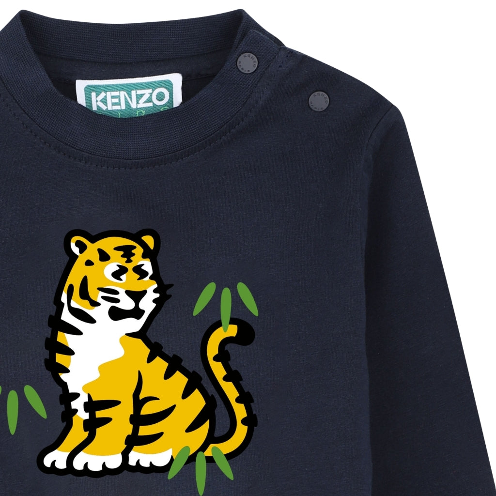 Kenzo Kids Long Sleeves T-shirt