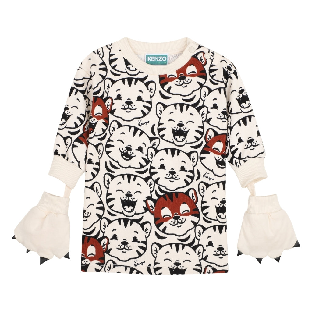 Kenzo Kids Long Sleeves Dress