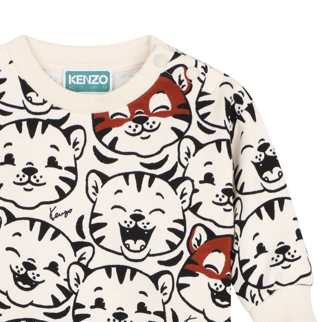 Kenzo Kids Long Sleeves Dress