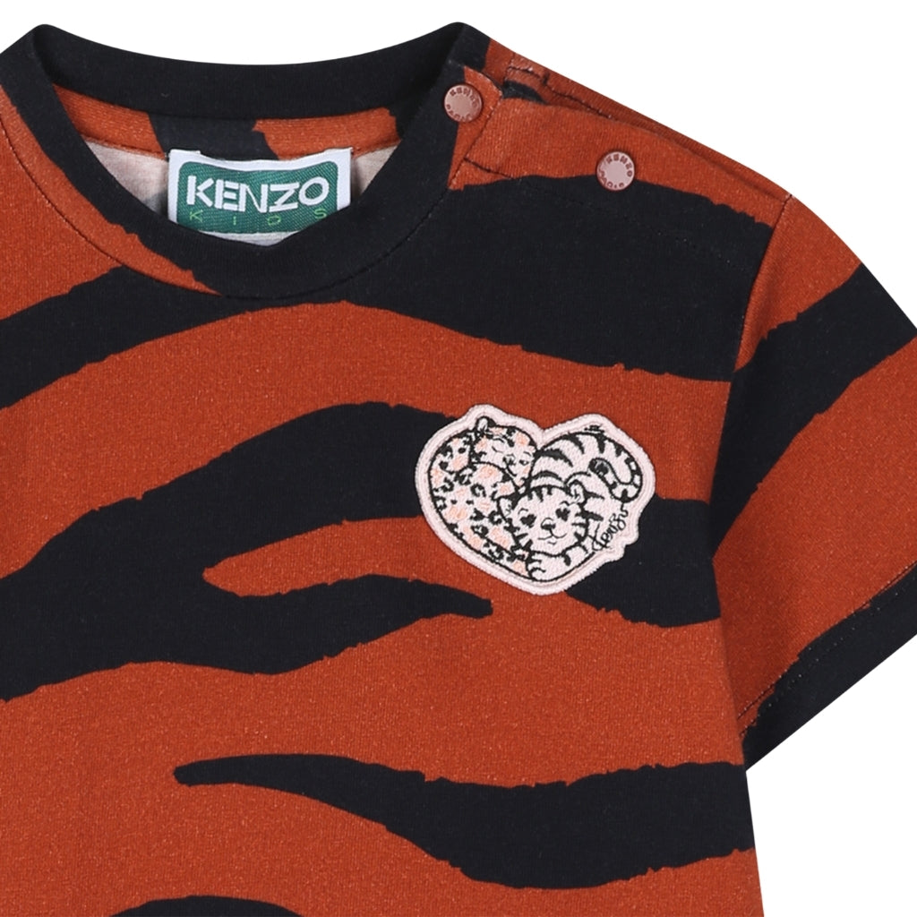 Kenzo Kids Short Sleeves Dress