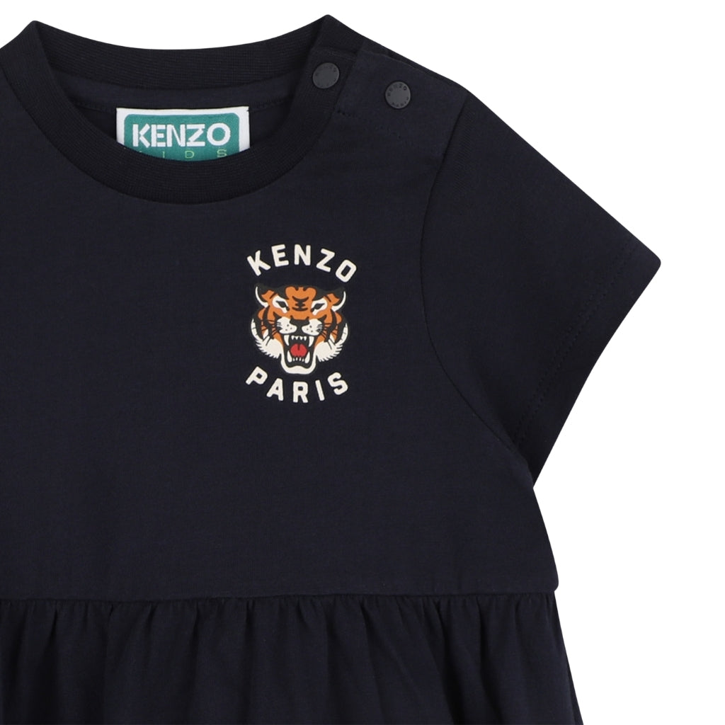 Kenzo Kids Short Sleeves Dress