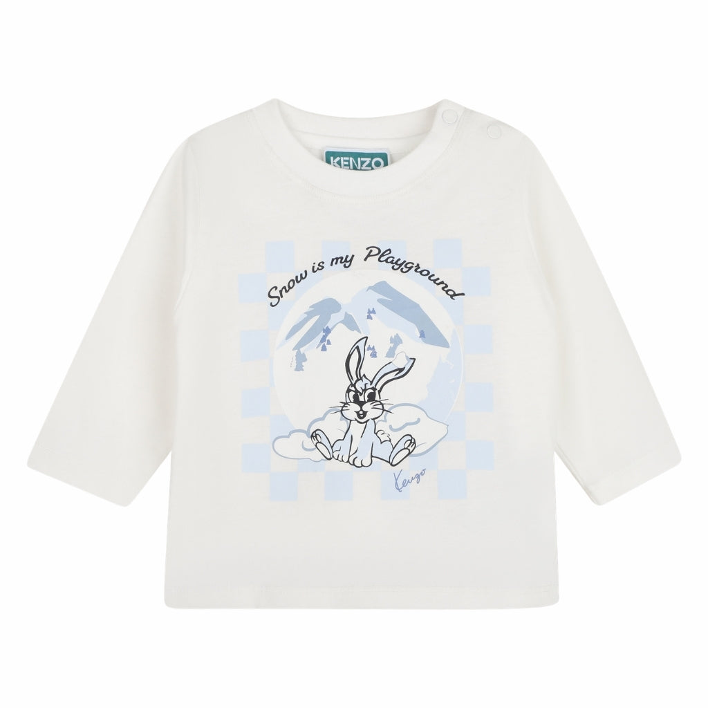 Kenzo Kids Long Sleeves T-shirt