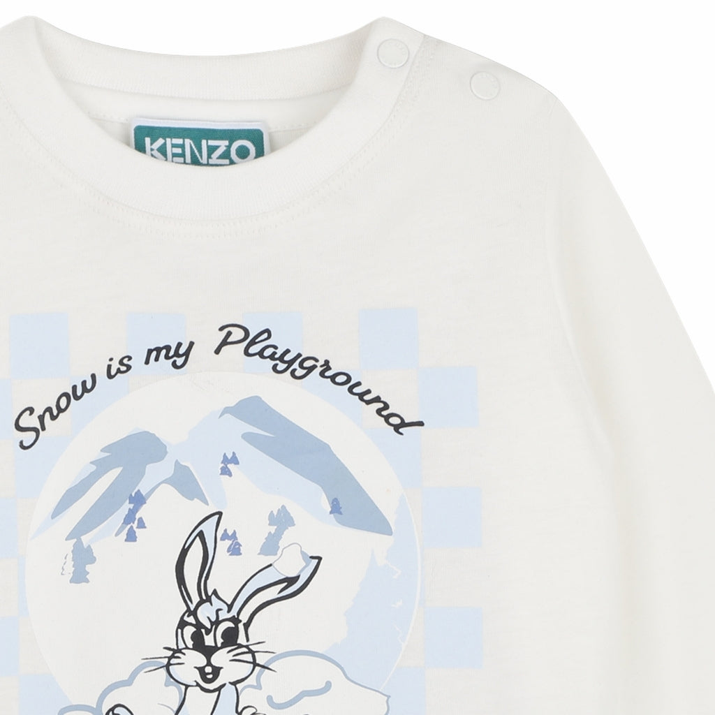 Kenzo Kids Long Sleeves T-shirt